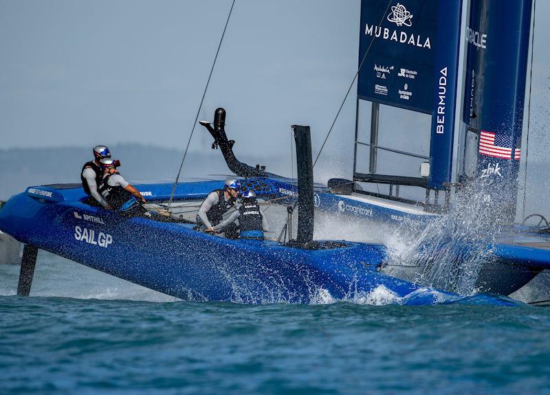 USA SailGP Team helmed by Jimmy Spithill on Race Day 2 of the Spain Sail Grand Prix in Cadiz, Spain - photo © Ricardo Pinto for SailGP