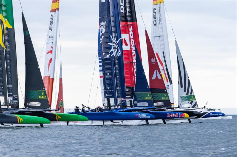 Practice Race - USA SailGP team - Canada SailGP - Halifax - June 2024 - photo © QAPTUR