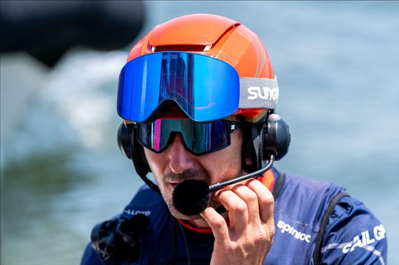 Emirates Great Britain SailGP Team helm Giles Scott - photo © Emirates Great Britain SailGP Team