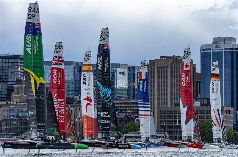 Day 1 -  Rockwool Canada Sail Grand Prix in Halifax. June 2024 - photo © Simon Bruty/SailGP