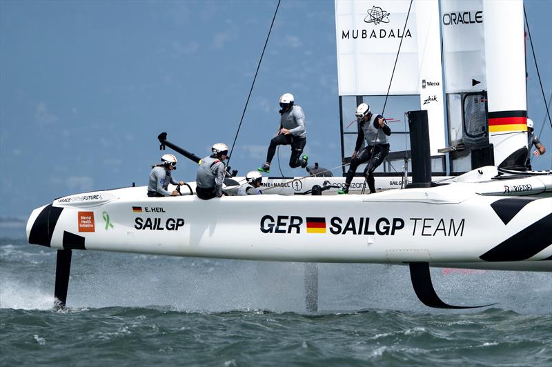 Germany SailGP - Practice session - SailGP Season 4 Grand Final - San Francisco, USA - photo © Ricardo Pinto/SailGP