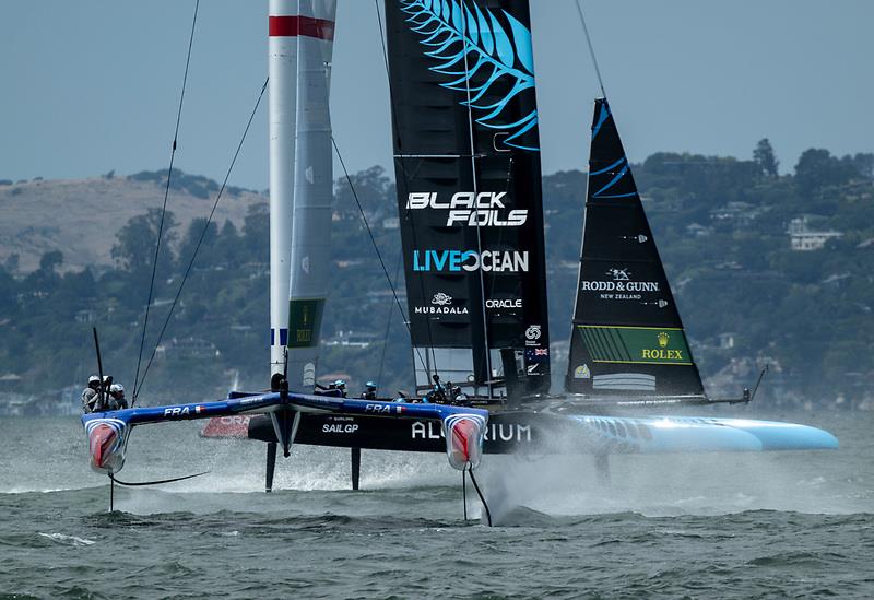 SailGP- Race Day 2- SailGP Season 4 Grand Final in San Francisco, USA. July 13, 2024 - photo © Ricardo Pinto/SailGP