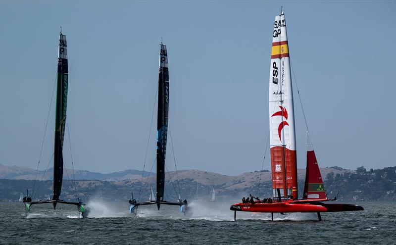 SailGP- Race Day 2- SailGP Season 4 Grand Final in San Francisco, USA. July 14, 2024 - photo © Jason Ludlow/ SailGP