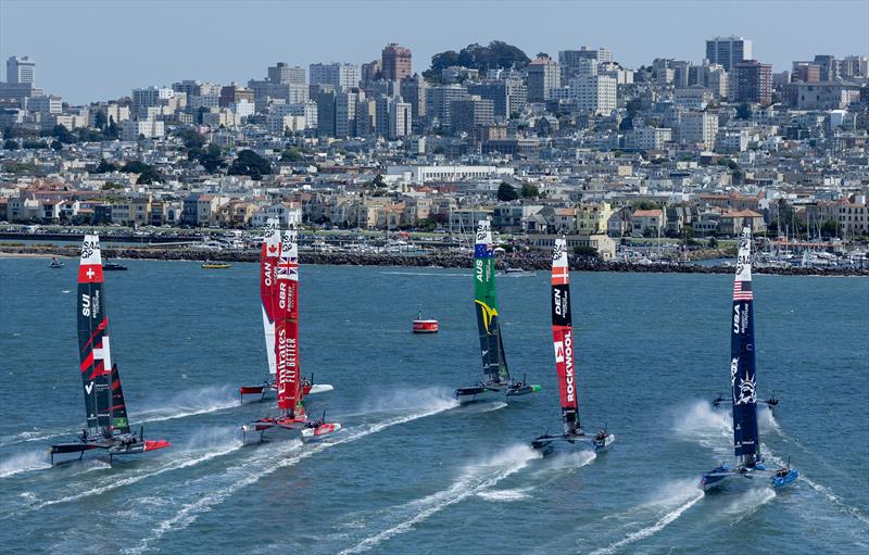 Race Day 2 -  SailGP Season 4 Grand Final in San Francisco, USA - July 14, 2024 - photo © Jed Jacobsohn / SailGP