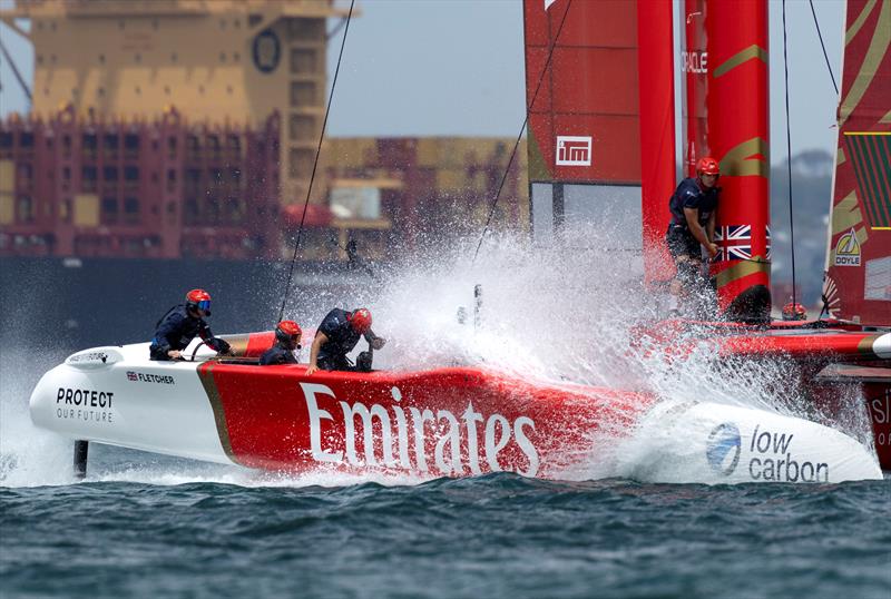 Emirates Great Britain SailGP Team ahead of ITM New Zealand Sail Grand Prix - photo © Felix Diemer for SailGP