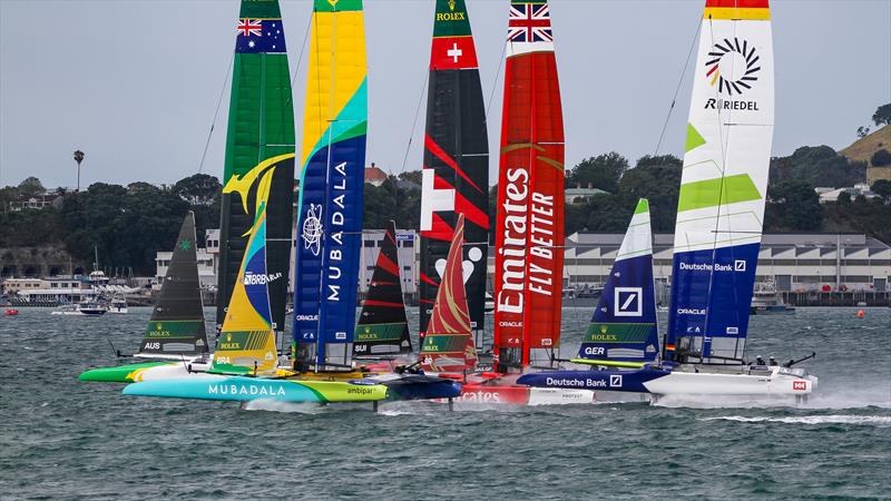 Practice Session - Day 5 - Auckland SailGP - January 14,  2024 - photo © Richard Gladwell - Sail-World.com/nz