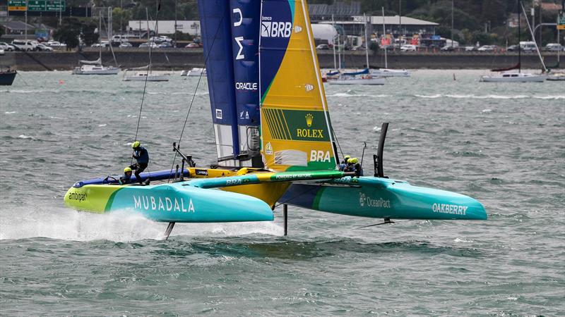 Practice Session - Day 5 - Auckland SailGP - January 14,  2024 - photo © Richard Gladwell - Sail-World.com/nz