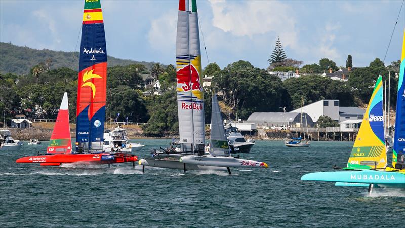  Race Day 1 - Auckland SailGP - January 18,  2024 - photo © Richard Gladwell - Sail-World.com/nz