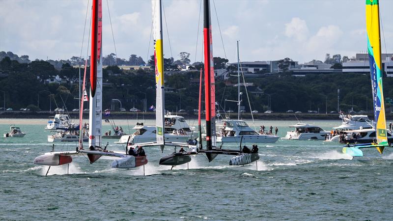  Race Day 1 - Auckland SailGP - January 18,  2024 - photo © Richard Gladwell - Sail-World.com/nz