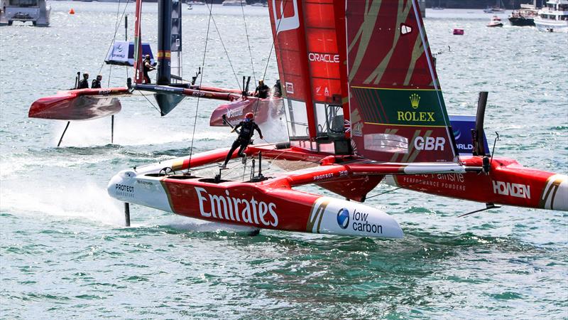  Race Day 1 - Auckland SailGP - January 18,  2024 - photo © Richard Gladwell - Sail-World.com/nz