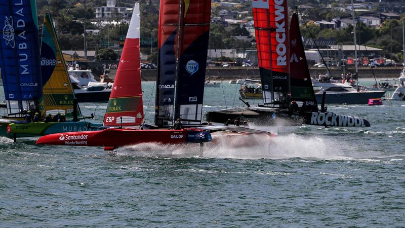  Race Day 1 - Auckland SailGP - January 18,  2024 - photo © Richard Gladwell - Sail-World.com/nz