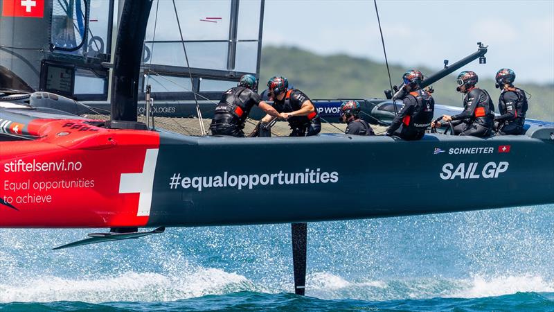 Switzerland SailGP Team - photo © Adam Mustill