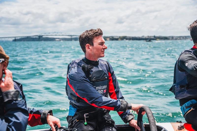 Emirates Great Britain SailGP Team helmed by Dylan Fletcher on Race Day 2 of The Rolex SailGP Championship ITM New Zealand Sail Grand Prix in Auckland - photo © Emirates Great Britain SailGP Team