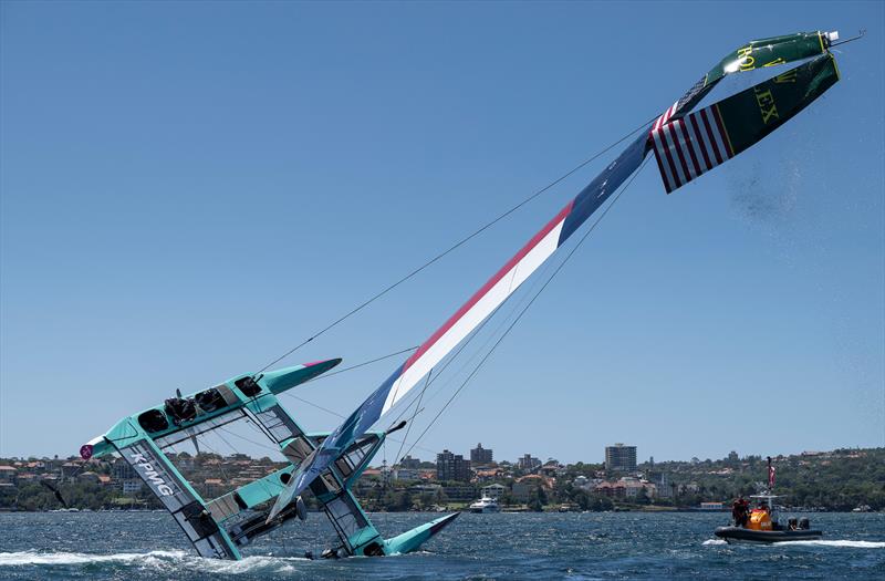 USA SailGP - KPMG Australia Sail Grand Prix - Sydney, Australia - February 7, 2025 - photo © Ricardo Pinto/SailGP