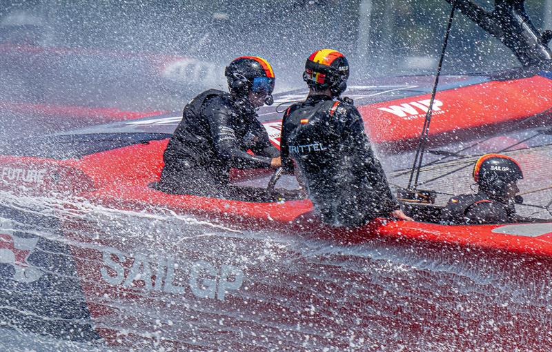 Spain SailGP -  KPMG Australia Sail Grand Prix - Sydney, Australia - February 7, 2025 - photo © Bob Martin/SailGP