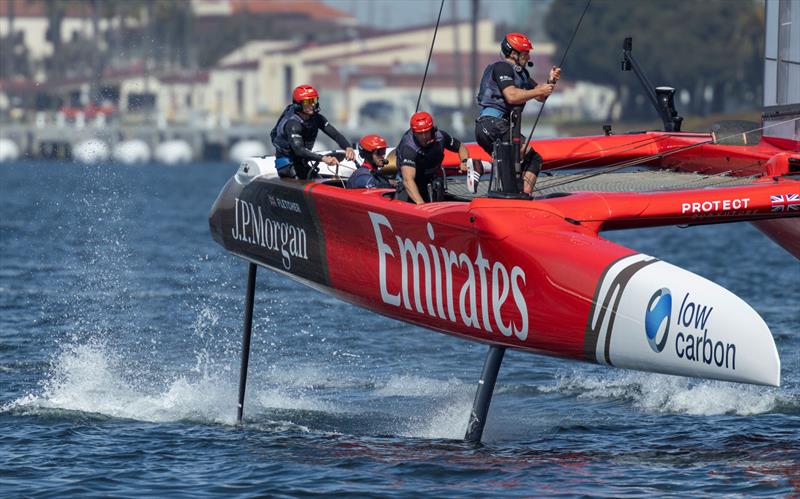 Emirates Great Britain SailGP Team on Race Day 2 of the Rolex Los Angeles Sail Grand Prix last weekend - photo © Felix Diemer for SailGP