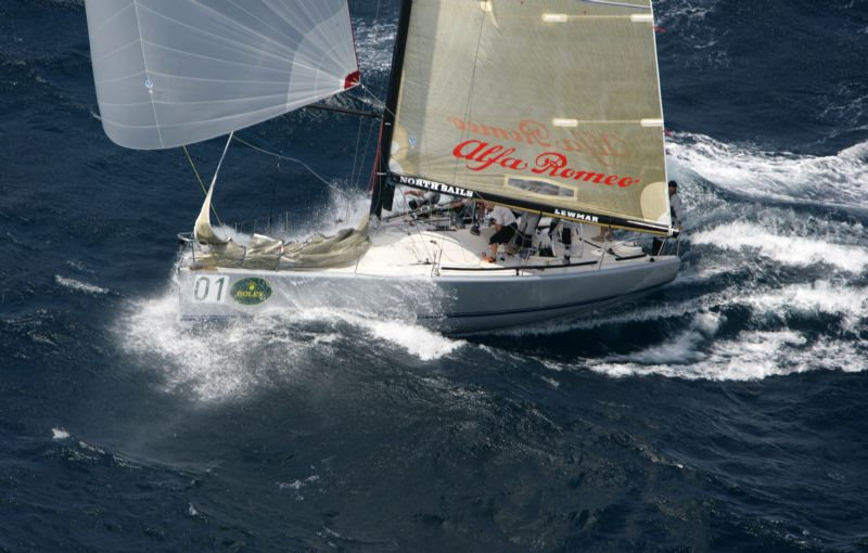 Neville Crichton's Team Shockwave finishes 2nd in the Rolex Farr 40 worlds photo copyright Carlo Borlenghi / Rolex taken at  and featuring the Farr 40 class