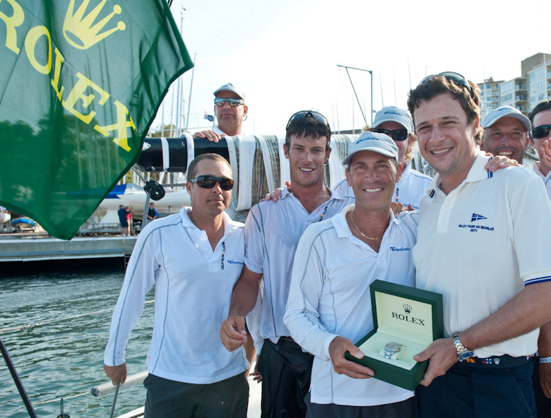 Transfusion wins the 2011 Rolex Farr 40 worlds photo copyright Kurt Arrigo / Rolex taken at  and featuring the Farr 40 class