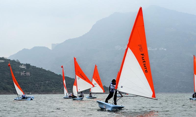 Downwind sailing during the Shuifu Jinshajiang River Regatta photo copyright Mark Jardine taken at  and featuring the FD Future class