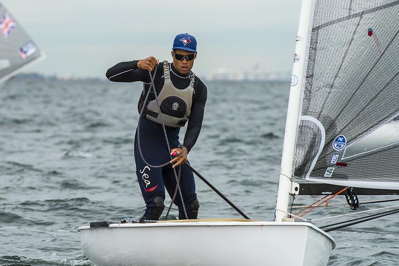 ISAF Sailing World Cup Miami day 4 photo copyright Walter Cooper / US Sailing taken at Coconut Grove Sailing Club and featuring the Finn class