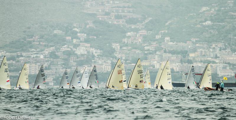 Racing on day 4 of the Finn Gold Cup in Gaeta - photo © Robert Deaves