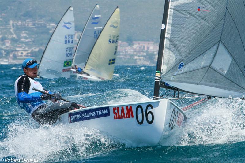 Racing on day 5 of the Finn Gold Cup in Gaeta - photo © Robert Deaves