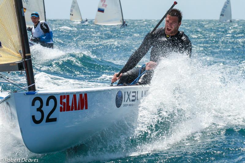 Racing on day 5 of the Finn Gold Cup in Gaeta - photo © Robert Deaves