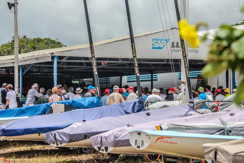 All set for the 2017 Finn World Masters in Barbados - photo © Claire ADB