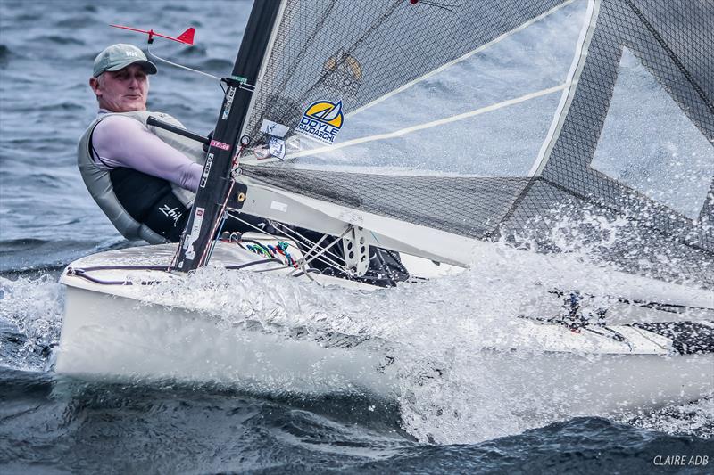 Out on the water ahead of the 2017 Finn World Masters in Barbados - photo © Claire ADB