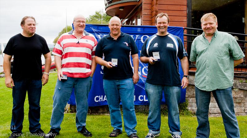 Finn Scottish Championship winners photo copyright LVSC taken at Loch Venachar Sailing Club and featuring the Finn class