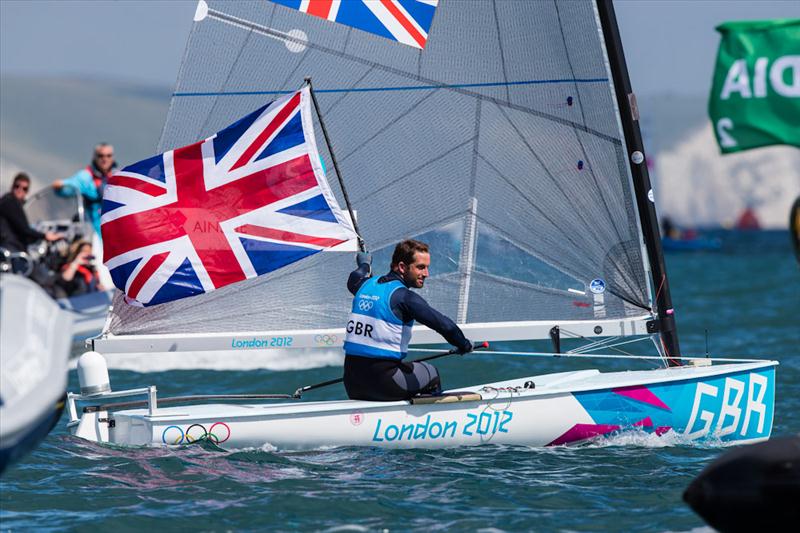 Ben Ainslie wins a historic fourth gold medal at the London 2012 Olympic Sailing Competition - photo © Tom Gruitt / www.tom-gruitt.co.uk