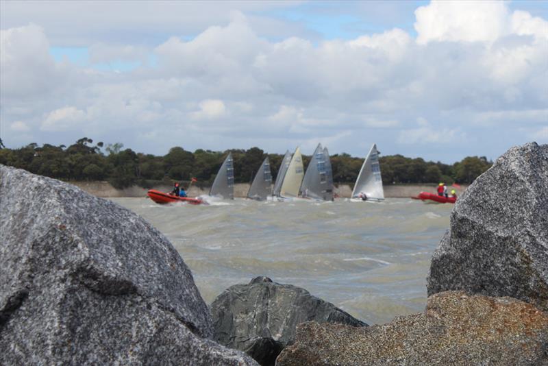 2013 Finn World Masters at La Rochelle final day photo copyright Claire ADB / Finn World Master 2013 taken at Société des Régates Rochelaises and featuring the Finn class