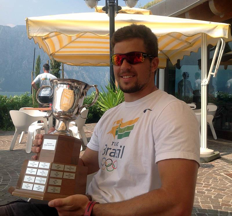 Jorge Zarif wins the Finn Silver Cup photo copyright International Finn Association taken at Fraglia Vela Malcesine and featuring the Finn class