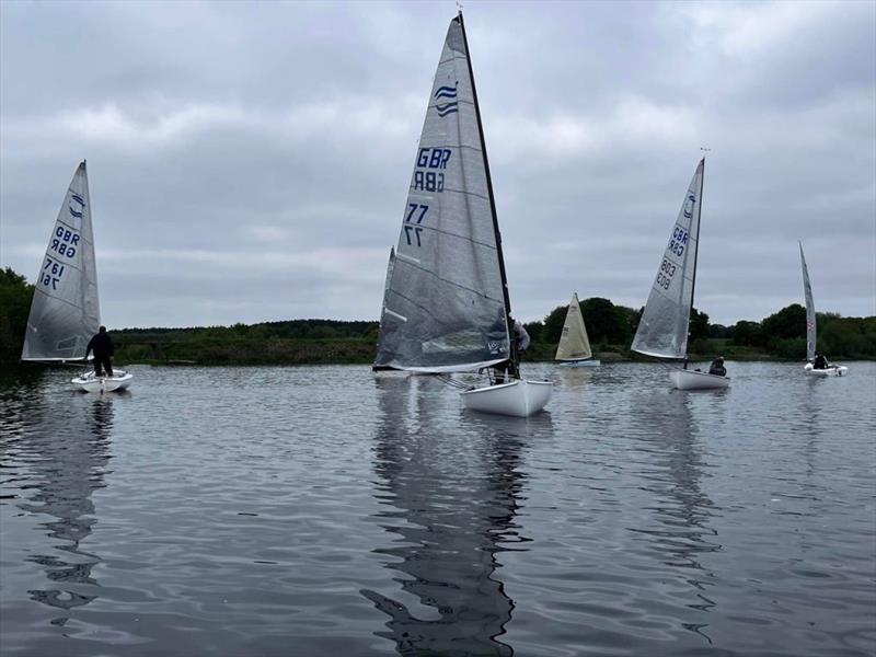 Finns at West Riding photo copyright WRSC taken at West Riding Sailing Club and featuring the Finn class