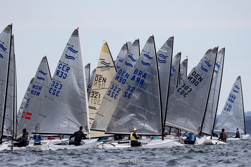 2024 Finn Gold Cup Practice Race - photo © Robert Deaves / www.robertdeaves.uk