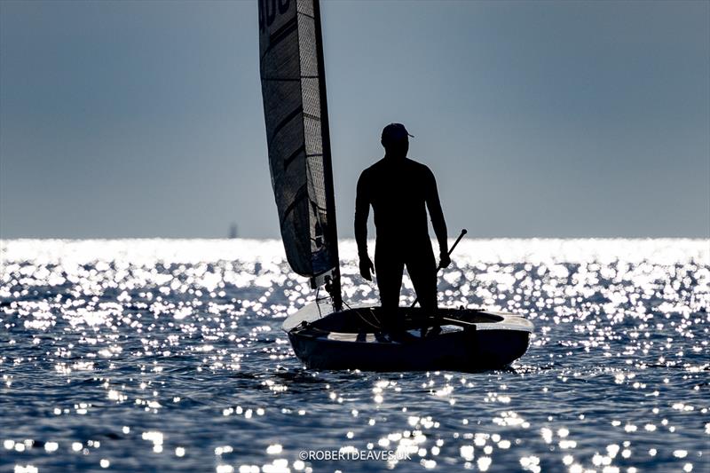 Looking for wind - Open Finn European Championship 2024, day 2 - photo © Robert Deaves