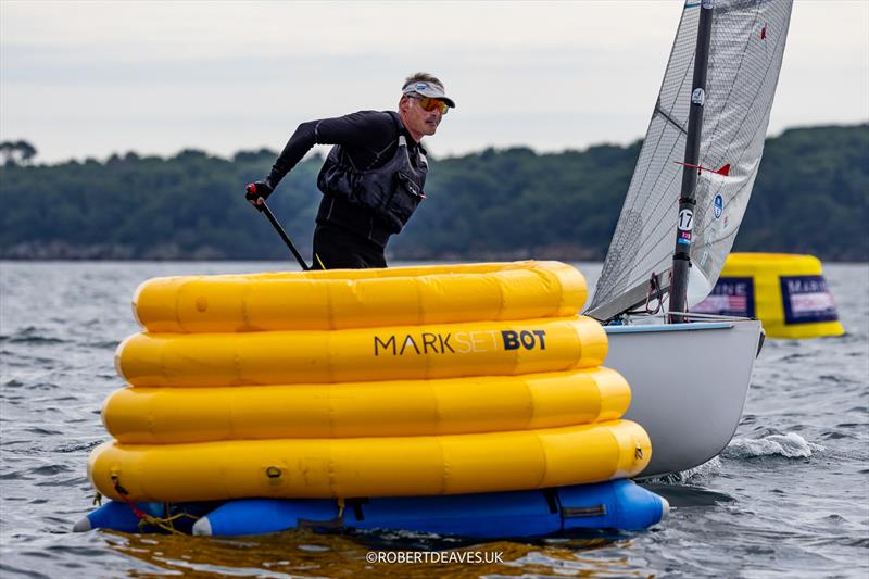 Laurent Hay (FRA) on day 4 of the 2024 Finn Open European Championship - photo © Robert Deaves / www.robertdeaves.uk