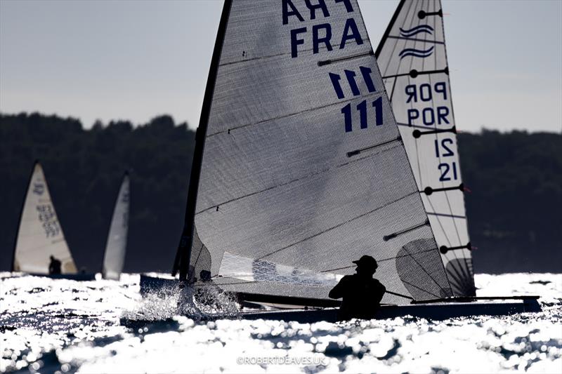 Valerian Lebrun, FRA - Finn Open Europeans photo copyright Robert Deaves taken at Yacht Club de Cannes and featuring the Finn class