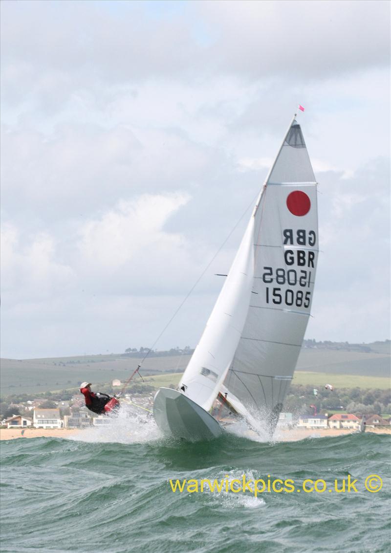 High winds for the Fireballs at Shoreham photo copyright Warwick Baker / www.warwickpics.com taken at Shoreham Sailing Club and featuring the Fireball class