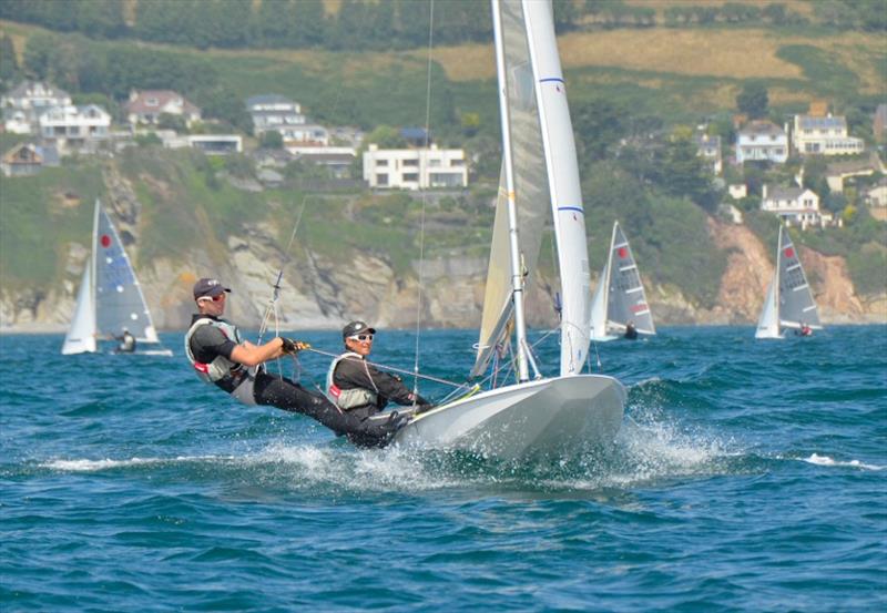 Fireball National Championships at Looe photo copyright Neil Richardson taken at Looe Sailing Club and featuring the Fireball class