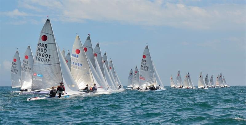 Fireball National Championships at Looe photo copyright Neil Richardson taken at Looe Sailing Club and featuring the Fireball class