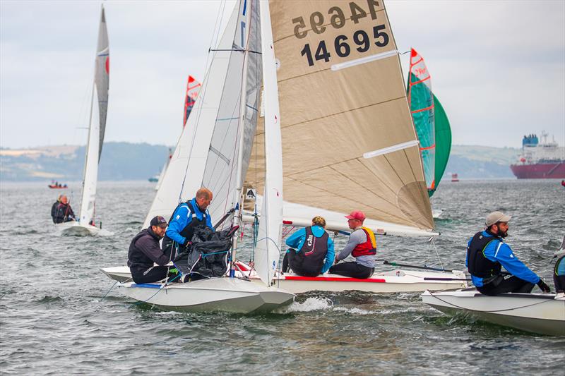 Fireball Irish Nationals at Crosshaven photo copyright Robert Bateman taken at Royal Cork Yacht Club and featuring the Fireball class