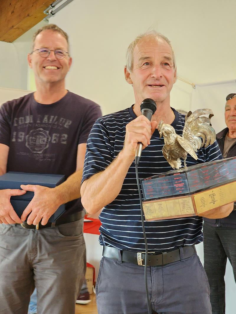 Claude Mermod & Ruedi Moser win the Fireball Europeans at Maccagno photo copyright Frank Miller taken at Unione Velica Maccagno and featuring the Fireball class