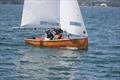 Firefly Nationals at Restronguet - Jono Pank and Helena Lucas whilst winning the crews' race © Frances Davison