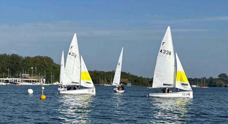 Start during the Broads Area Champion Club Ramuz Trophy photo copyright Brian Wilkins taken at Norfolk Broads Yacht Club and featuring the Firefly class