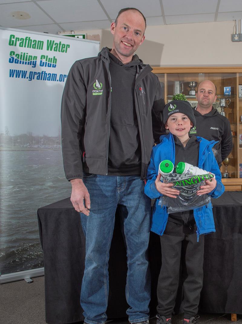 Sam and Benjamin Pascoe win in the Fireflys during the Ovington Inlands at Grafham Water - photo © Paul Sanwell / OPP