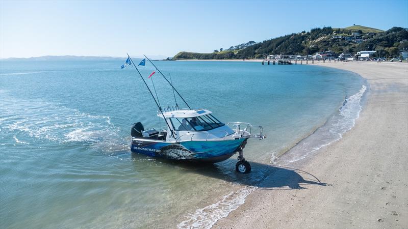 Boat on display - photo © FC Boats