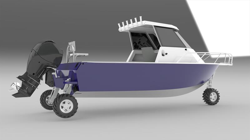 FC600 Hard Top Amphibious - photo © FC Boats