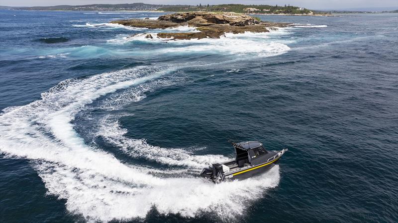 MGuest-YF-76F photo copyright Yellowfin taken at  and featuring the Fishing boat class