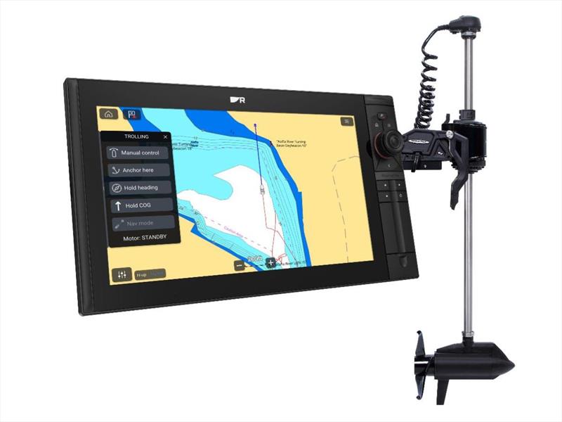 Axiom Chartplotter display - photo © Raymarine